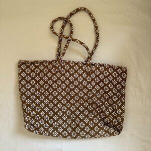 ACACIA - Tote Bag - Brown/Floral